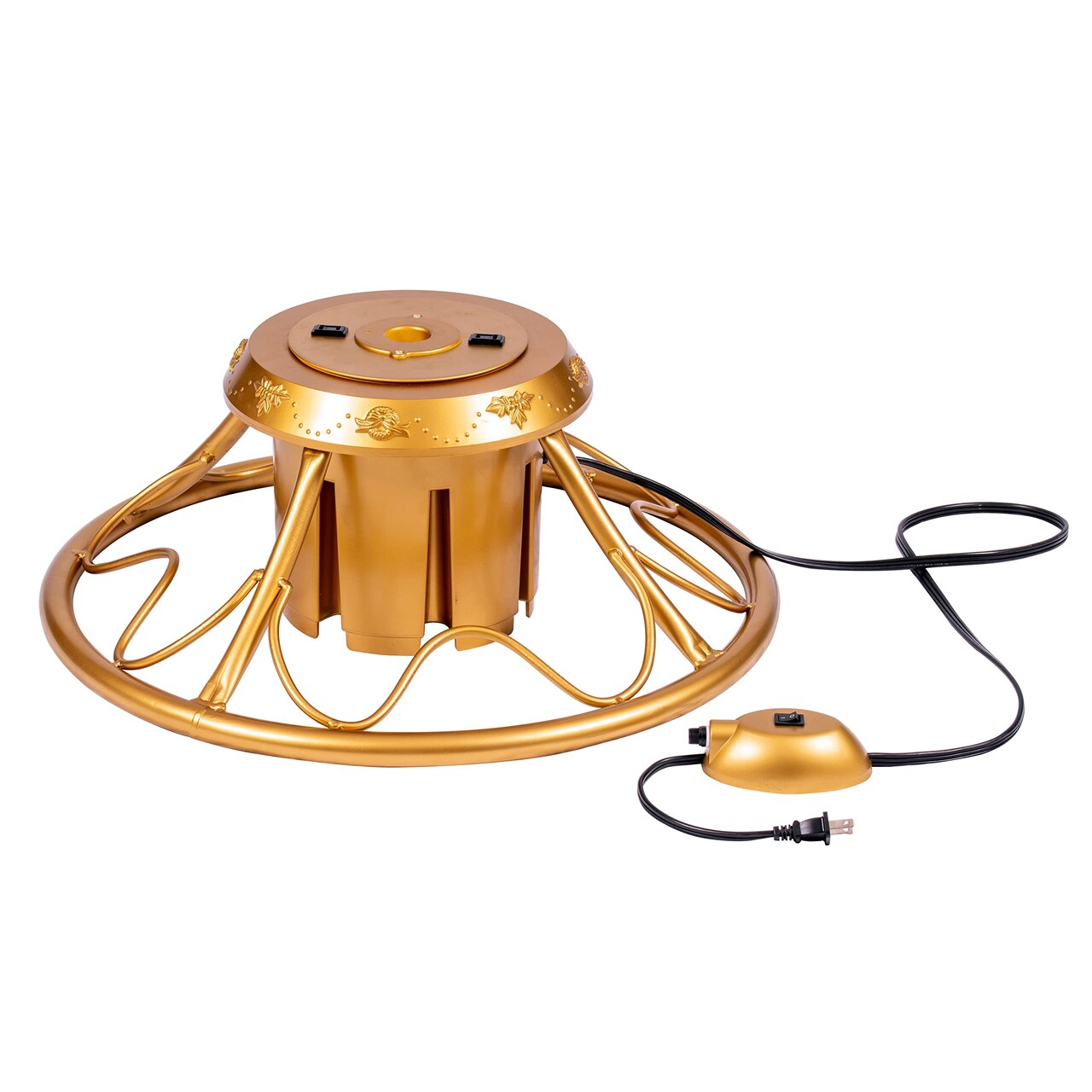 Vickerman 22" Gold Rotating Tree Stand Upto 120Lbs - PT190022